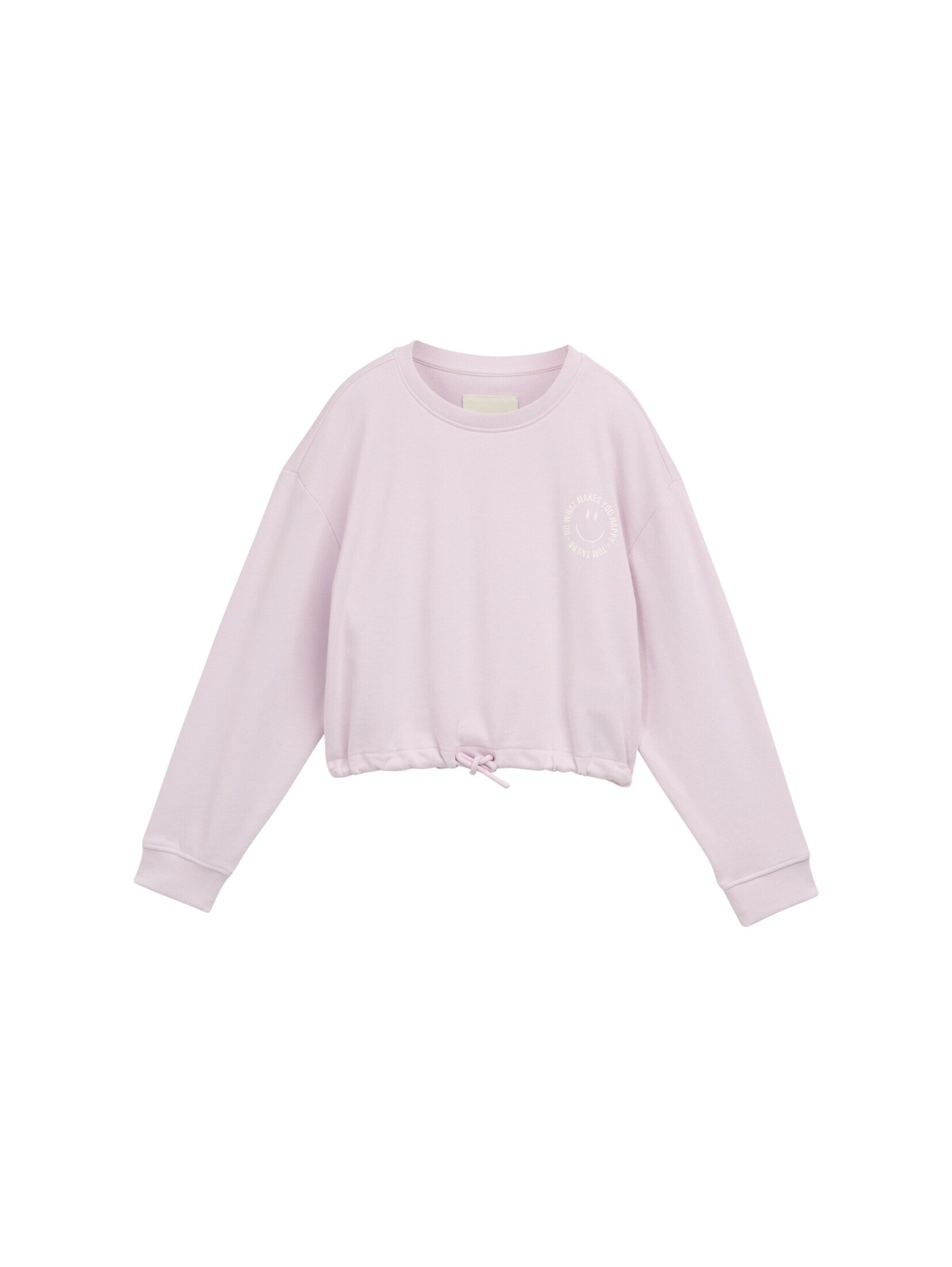 TOM TAILOR Sweatshirt in Lila: Vorderseite