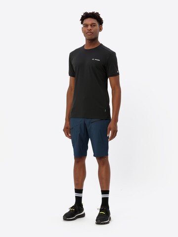 VAUDE Regular Outdoor trousers 'Tekoa' in Blue