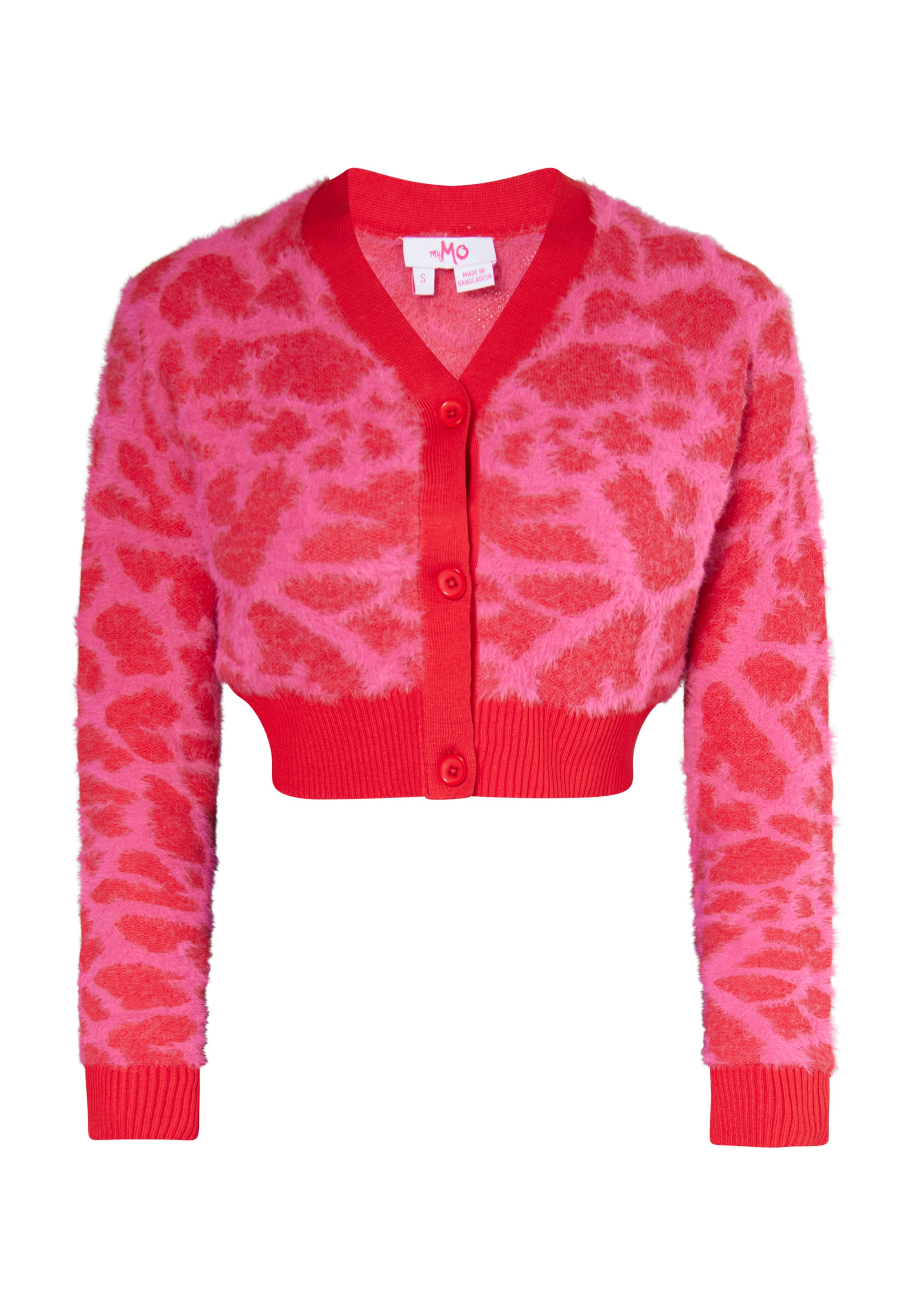 MYMO Kampsun, värv punane: eest vaates