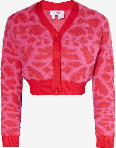 MYMO Adīta jaka, krāsa - gaiši rozā / sarkans, Preces skats