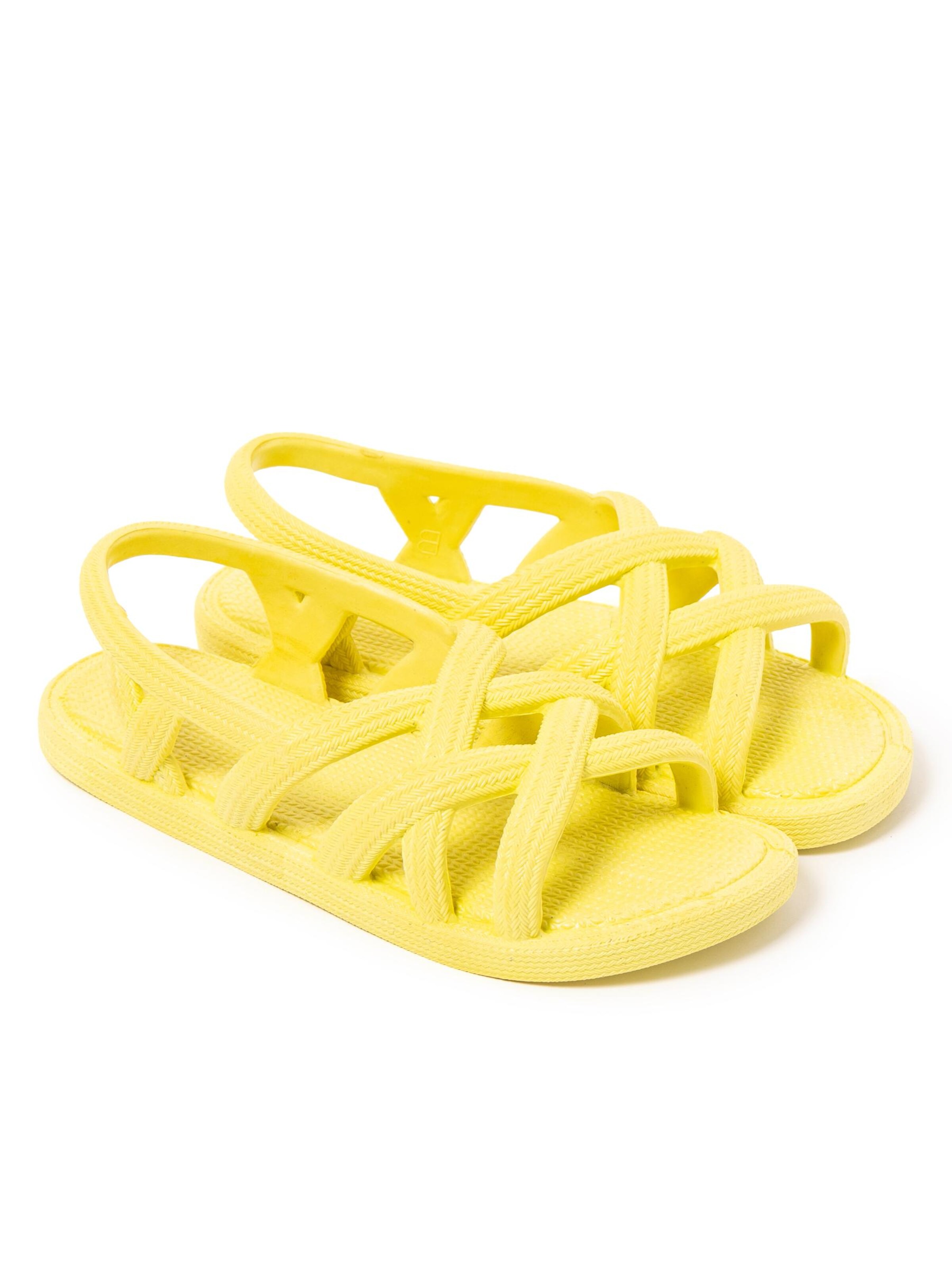 Brasileras Sandals 'Ankara' in Yellow