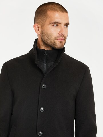 Manteau mi-saison Threadbare en noir