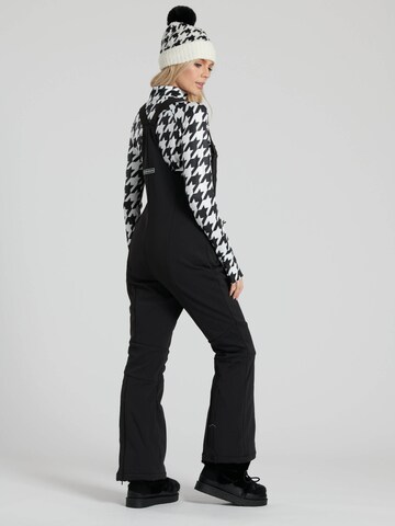 évasé Pantalon de sport South Beach en noir