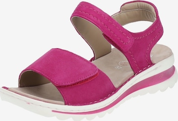 ARA Sandals in Pink: front