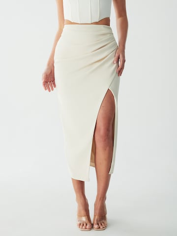 BWLDR Rok 'Dakota' in Beige: voorkant
