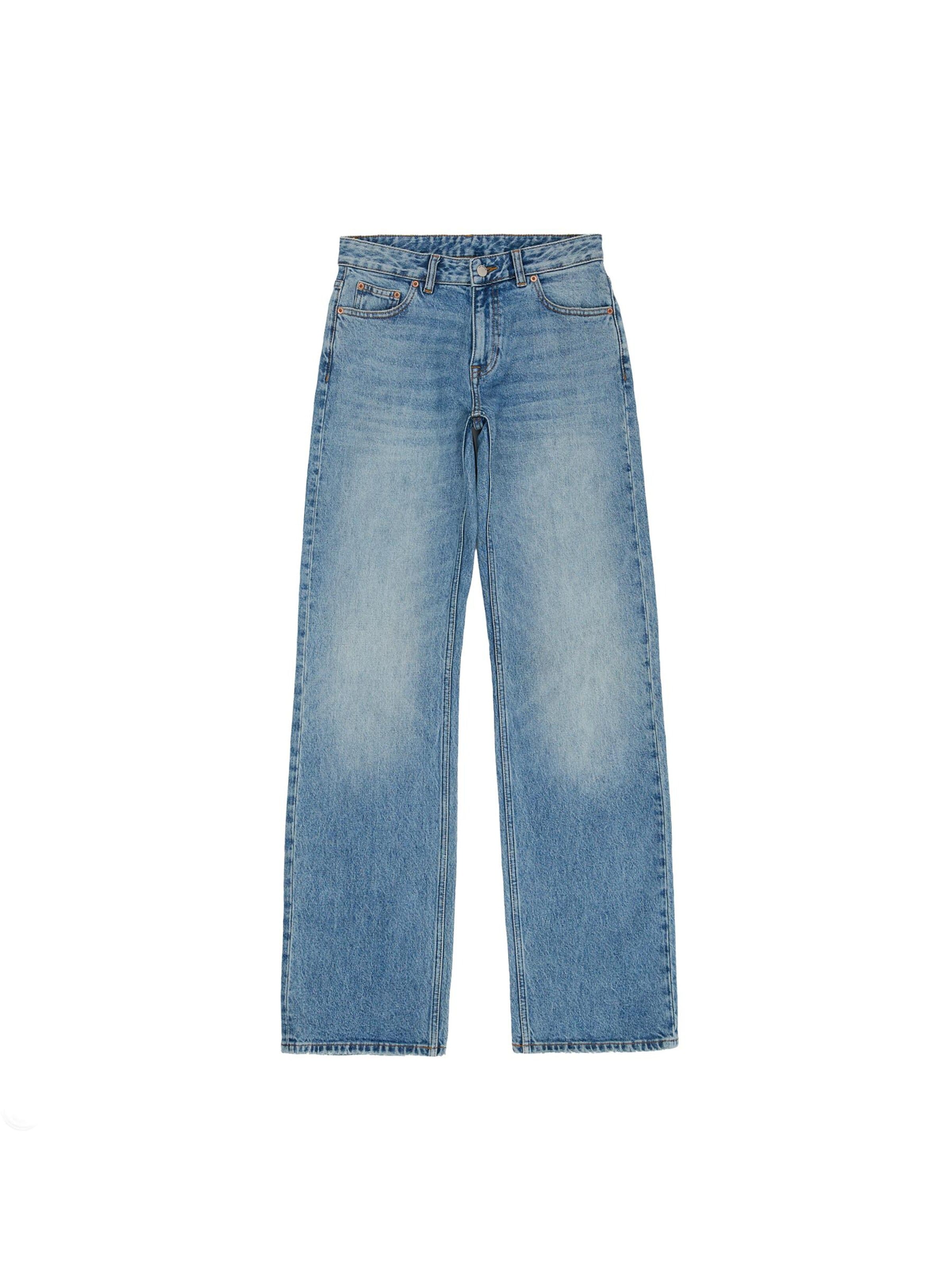 Dr. Denim Regular Jeans 'Echo High Straight' in Blauw