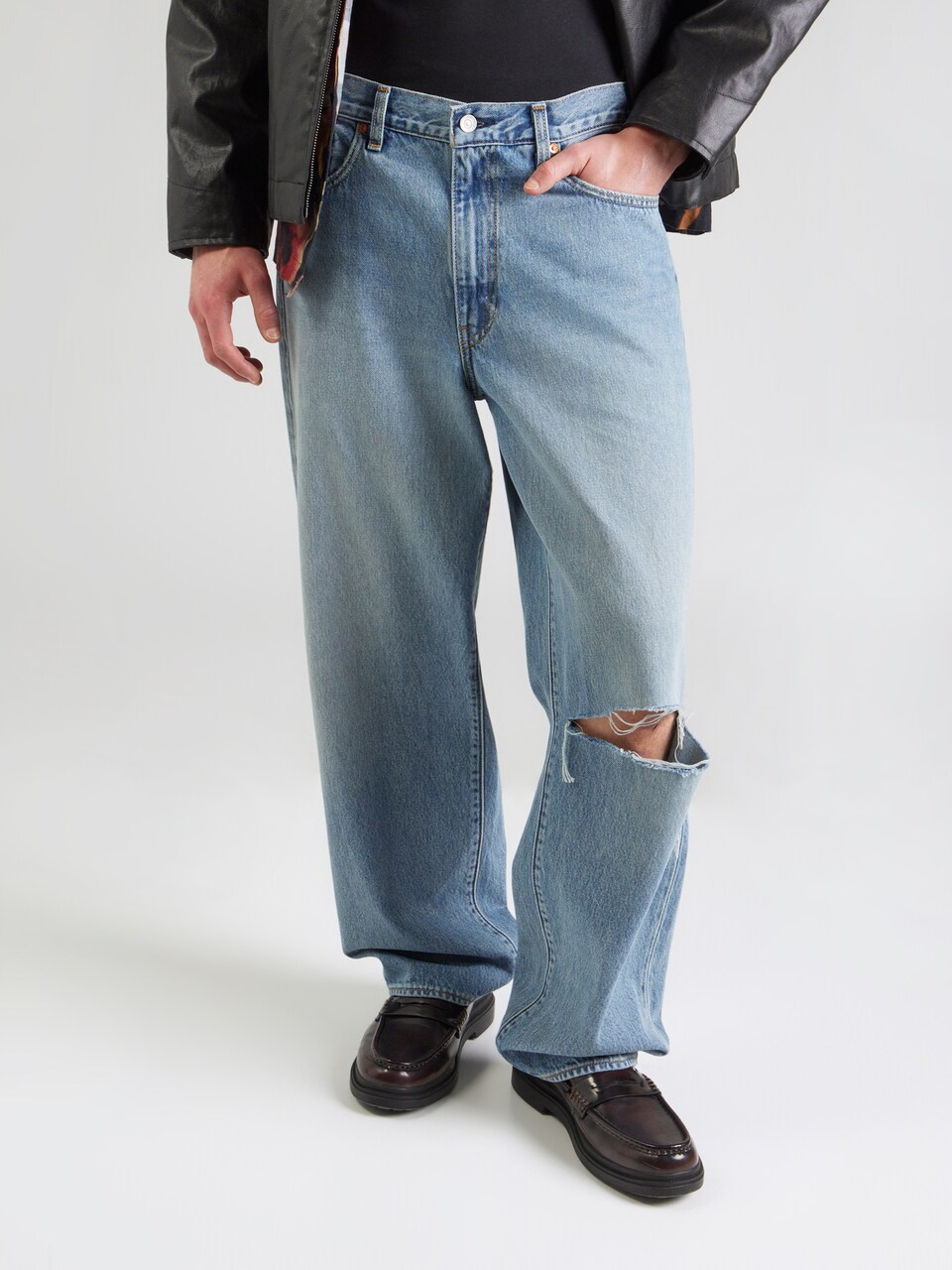 Baggy Jeans '578® BAGGY' de la LEVI'S ® pe albastru: față