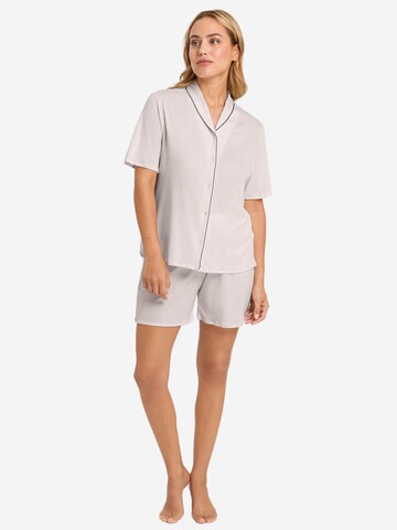 Hanro Pyjama 'Natural Comfort' in Beige