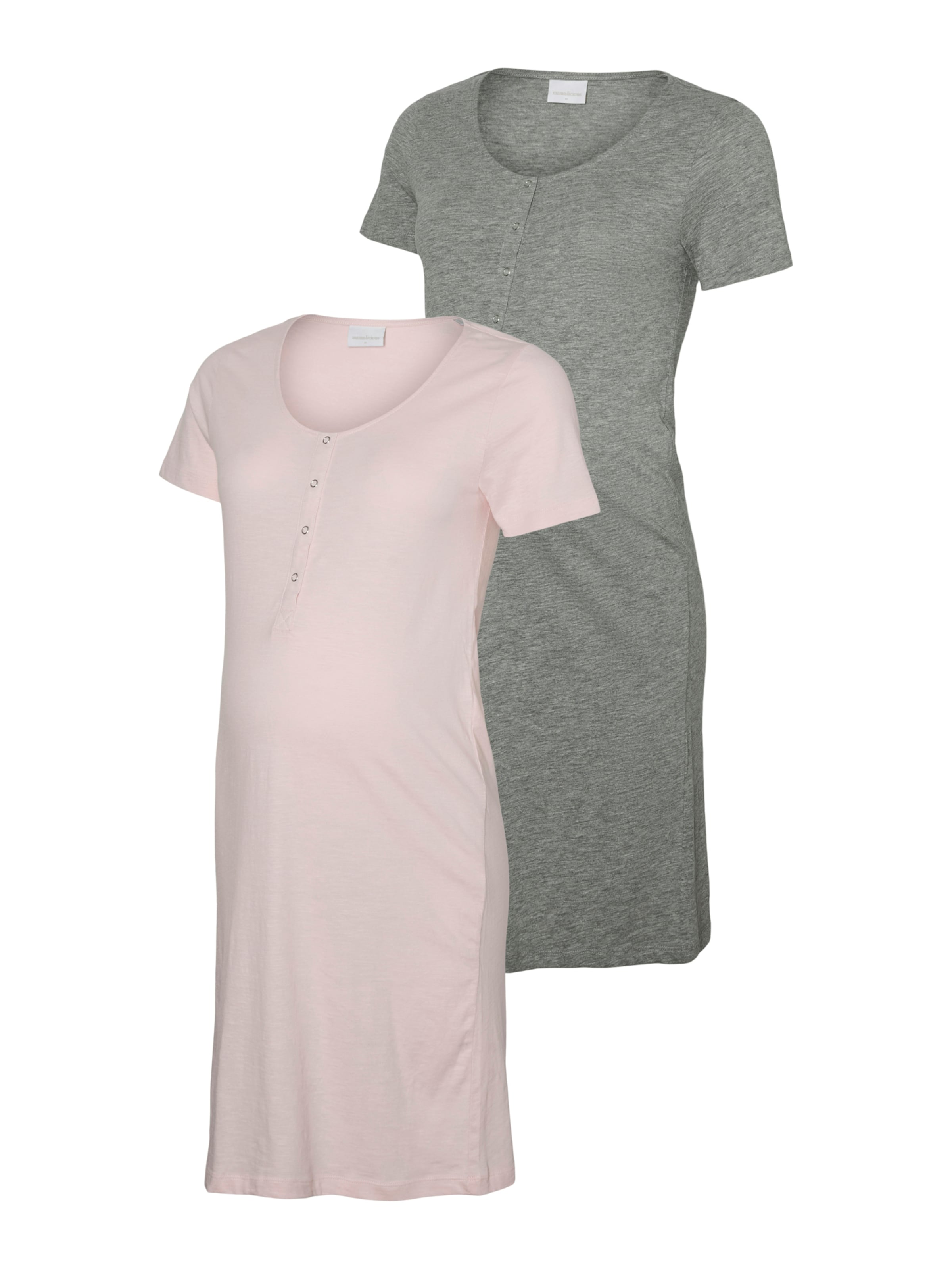 MAMALICIOUS - Camiseta de noche 'MLMIRA' en gris: frente