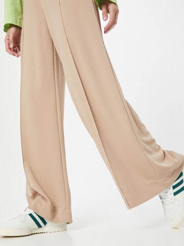 ESPRIT - Pierna ancha Pantalón en beige