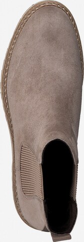 TAMARIS Chelsea Boots i beige