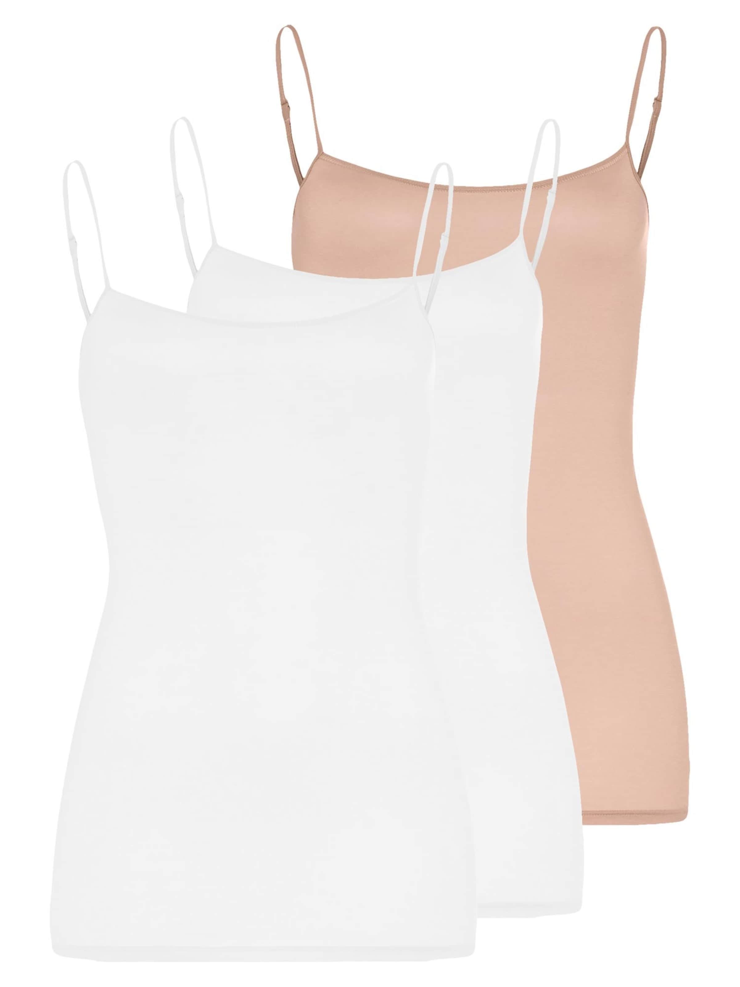 Hanro Onderhemd 'Ultralight' in Beige: voorkant