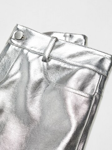 MANGO Skirt in Silver