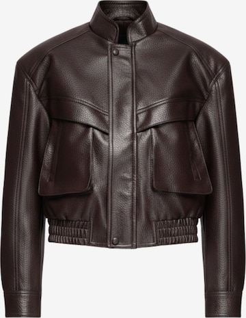 Ombre Tussenjas in Bruin: voorkant