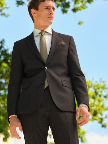 Next Slim Fit Sakko in Braun