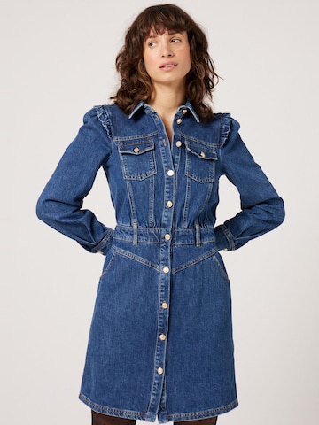 NAF NAF Shirt Dress 'Stona' in Blue: front