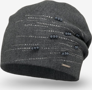 Vivisence Mütze '7012' in Grau: Vorderseite