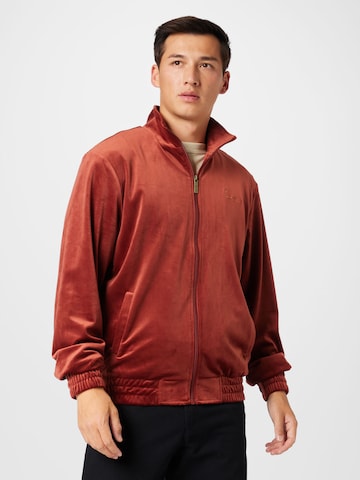 Karl Kani Демисезонная куртка в Красный: спереди