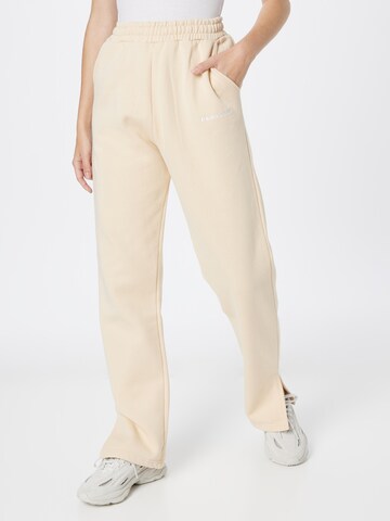 Pegador Regular Broek 'Evie' in Beige: voorkant