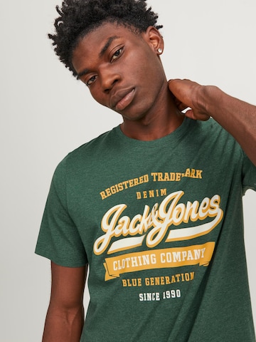 JACK & JONES T-Shirt in Grün