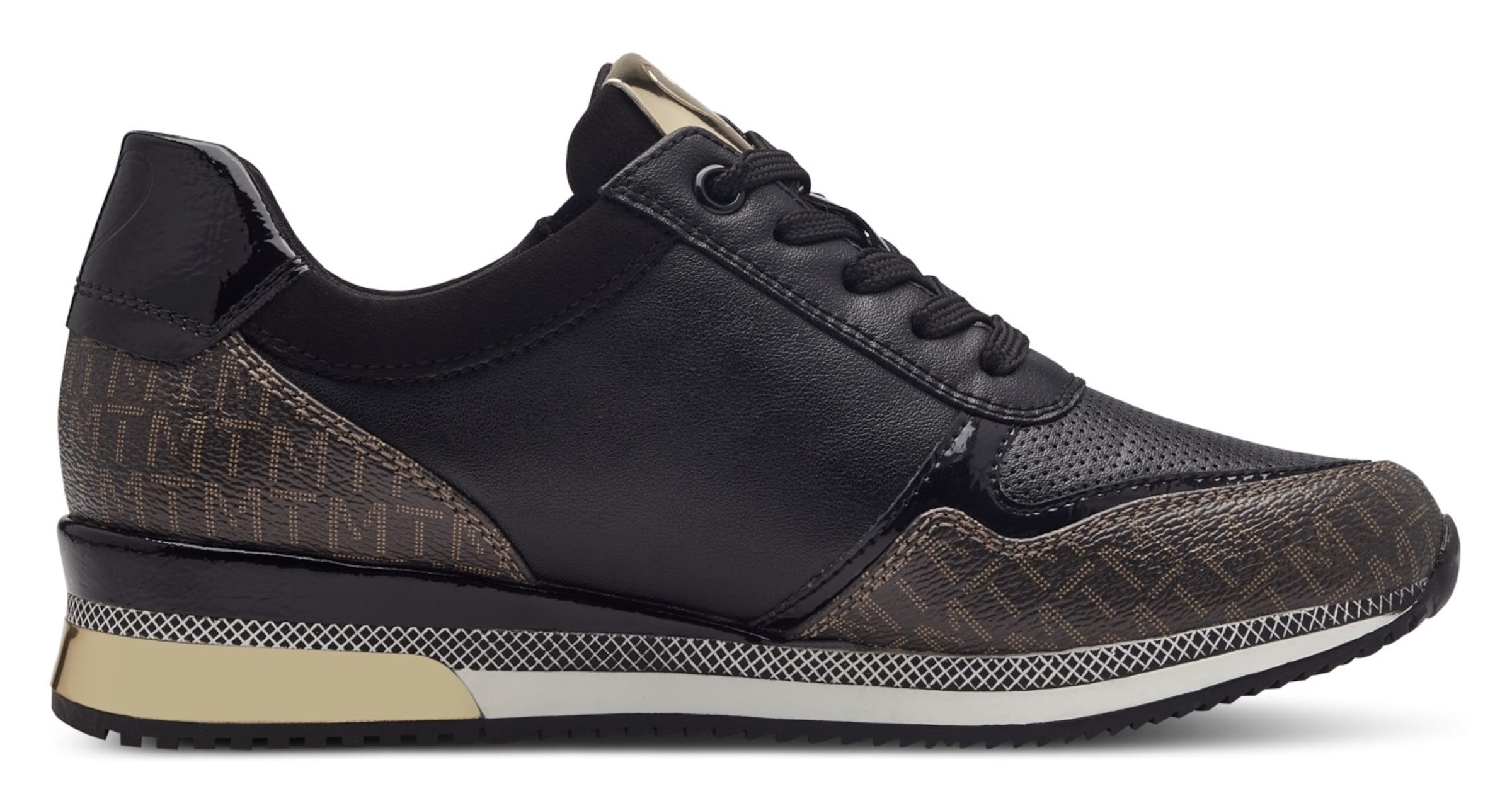 MARCO TOZZI Sneaker in Schwarz