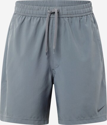 NIKE Regular Sportbroek 'Form' in Grijs: voorkant