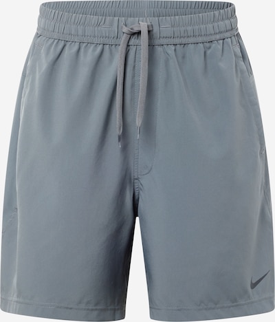 NIKE Workout Pants 'Form' in Grey / Black, Item view