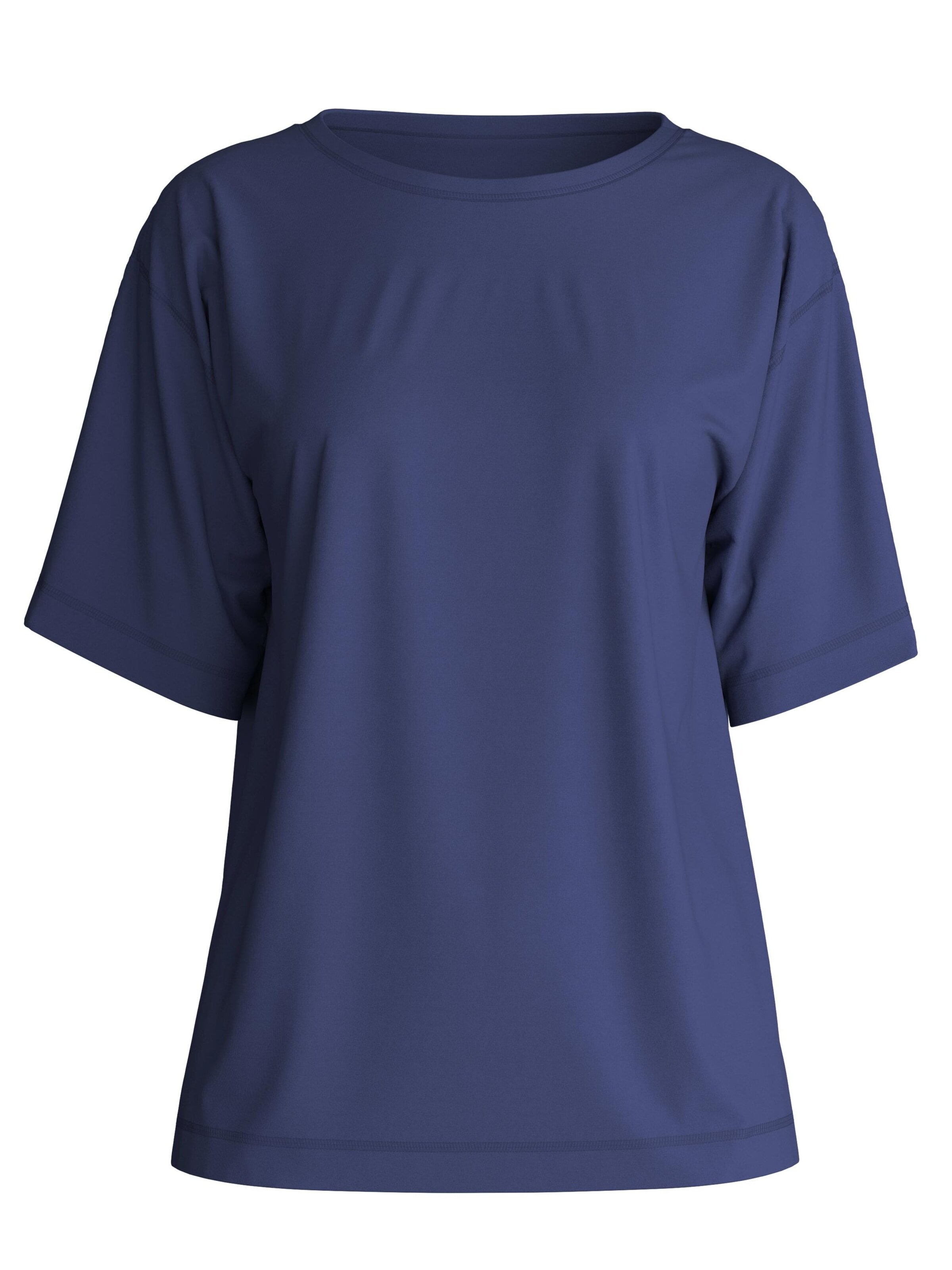 CALIDA Slaapshirt 'DEEPSLEEPWEAR Balancing' in Blauw: voorkant