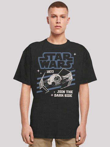 T-Shirt 'Star Wars Join The Dark Side 77' F4NT4STIC en noir : devant
