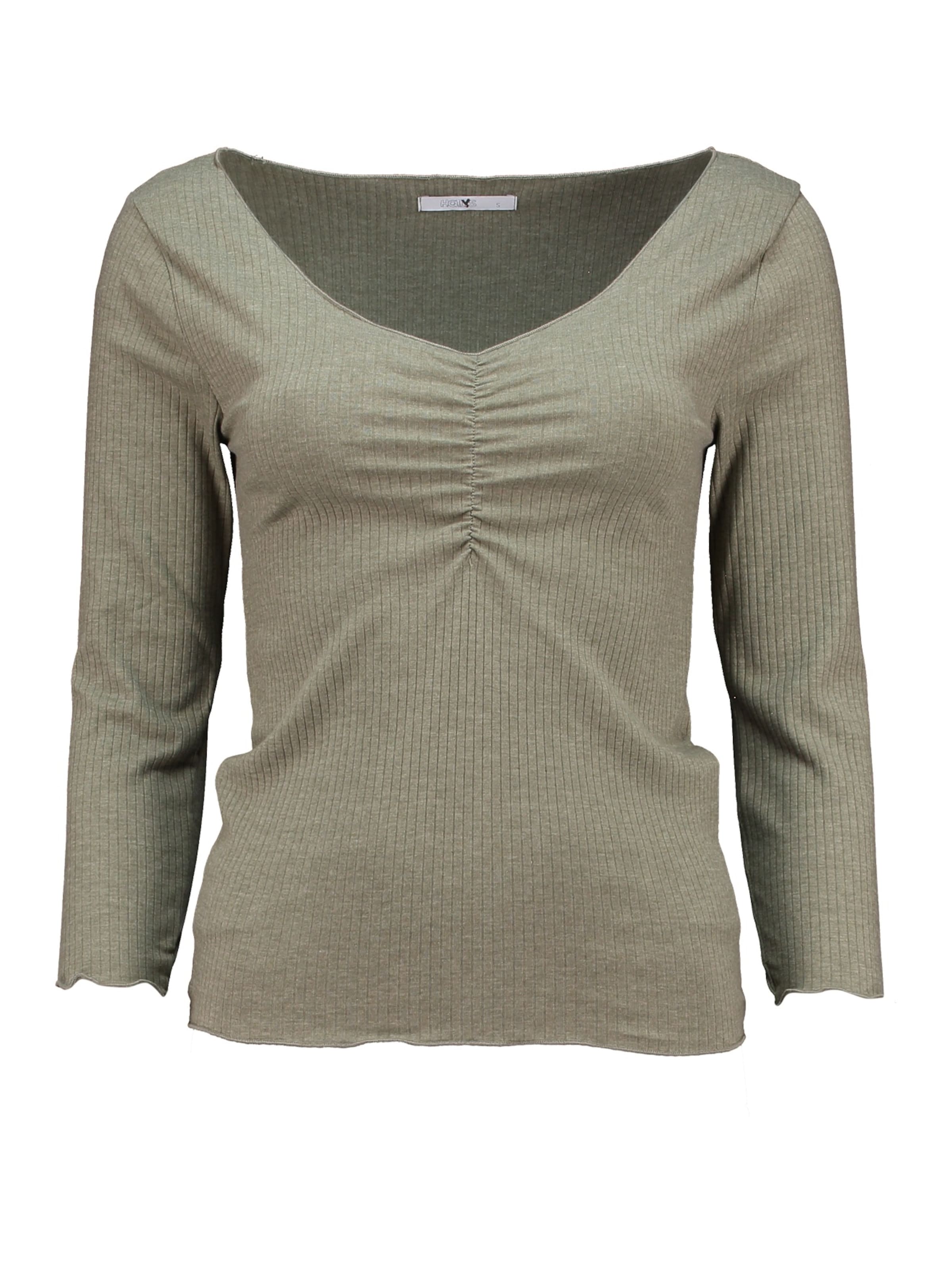 Hailys - Camisa 'In44es' em verde: frente