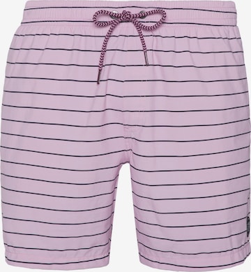 PROTEST Swimming shorts 'SHARIF' in Pink: front