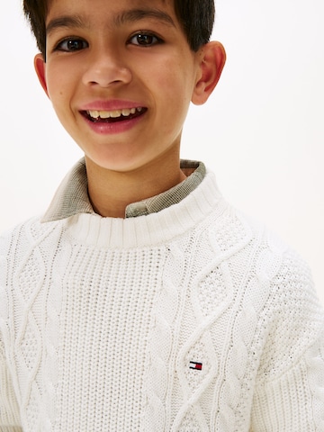 Pull-over TOMMY HILFIGER en blanc