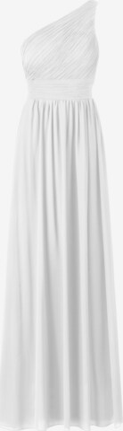 APART Evening Dress in White: front