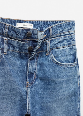 Wide leg Jeans 'Doro' de la MANGO pe albastru