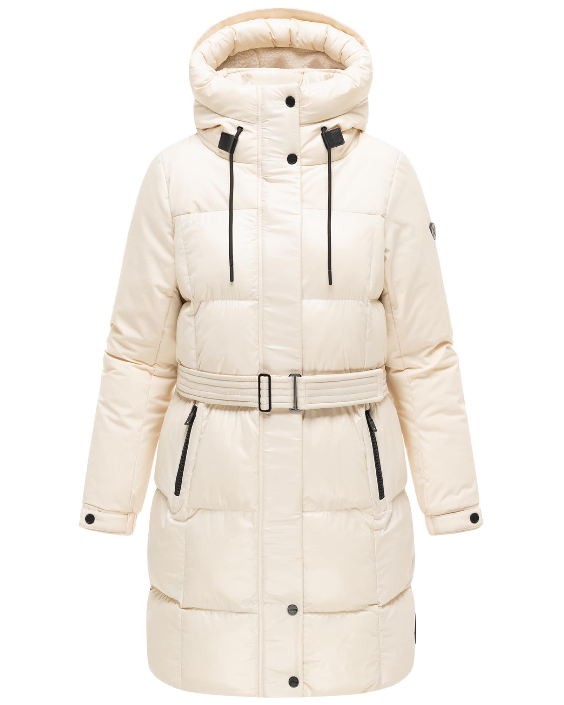 NAVAHOO Wintermantel in XS in de kleur Beige, Productweergave