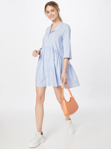 ONLY - Vestido camisero 'Ditte' en azul