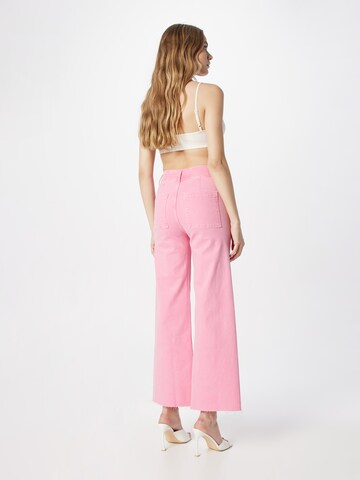 Tally Weijl Wide Leg Jeans in Pink