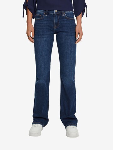 ESPRIT Bootcut Jeans in Blauw: voorkant