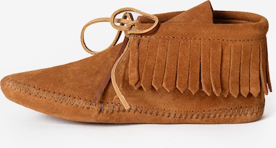 Botine 'Classic' pe 36 Minnetonka pe maro coniac, Vizualizare produs