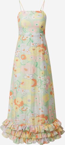 EDITED - Vestido 'Charley' em mistura de cores: frente