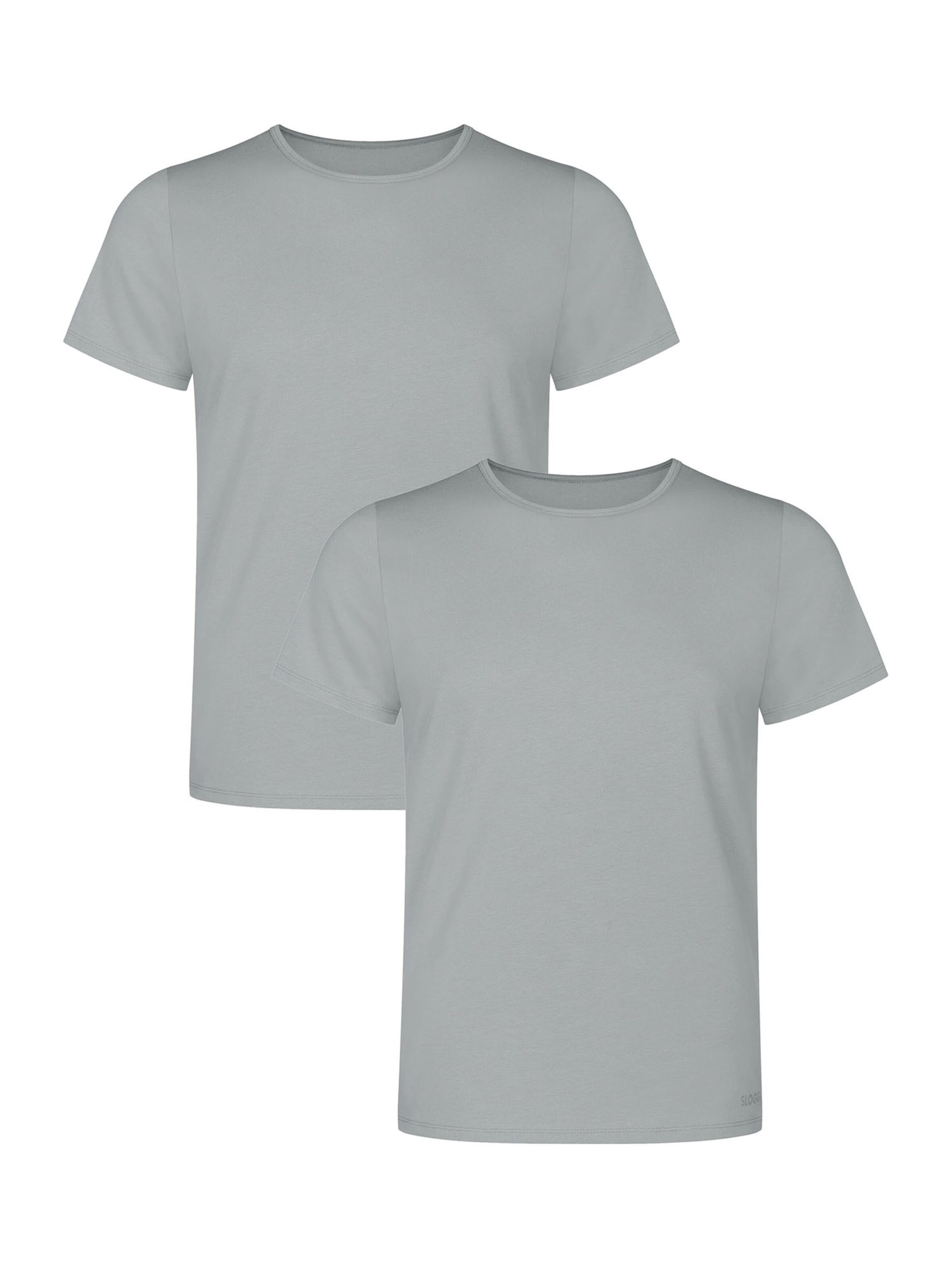 SLOGGI T-Shirt 'EVER Ease' in Grau: Vorderseite