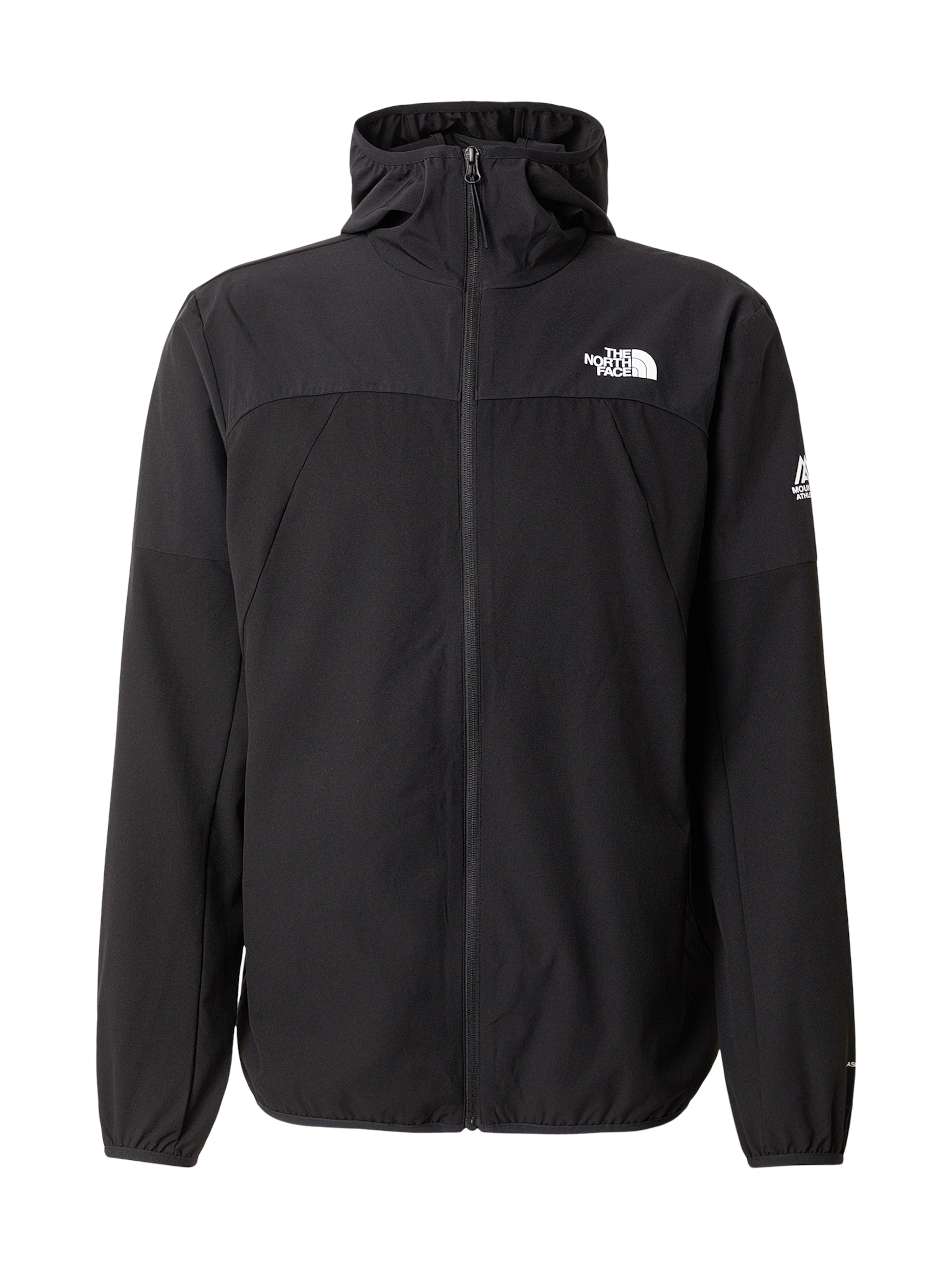 THE NORTH FACE Спортно яке 'MOUNTAIN ATHLETICS' в черно: отпред