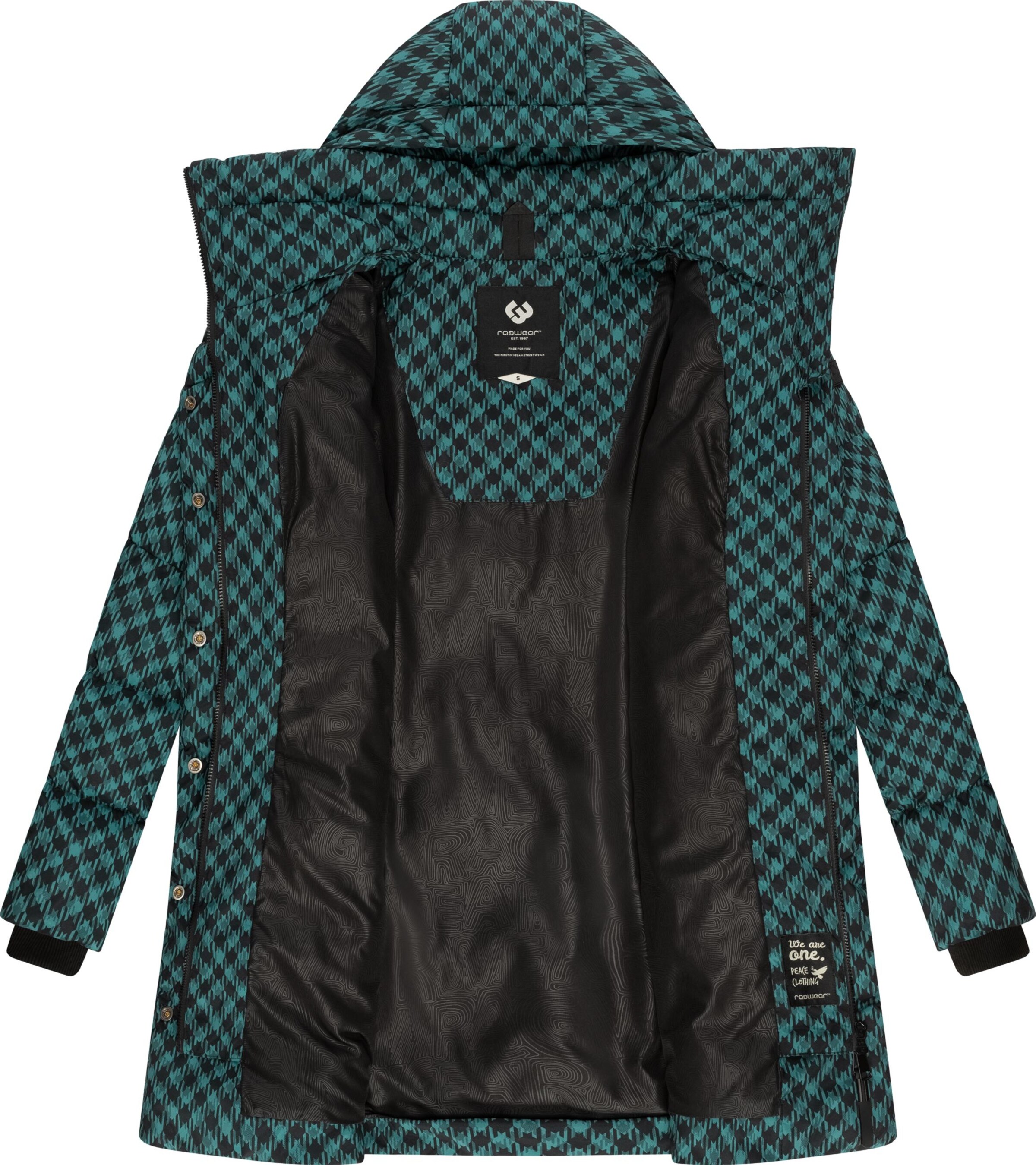 Ragwear Télikabátok 'Niara' - zöld