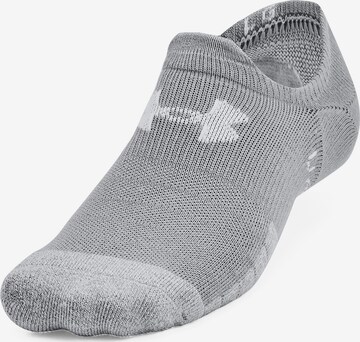 UNDER ARMOUR Athletic Socks 'Heatgear UltraLowTab 3pk' in Grey