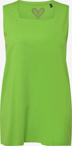 Ulla Popken Shirt in Groen: voorkant