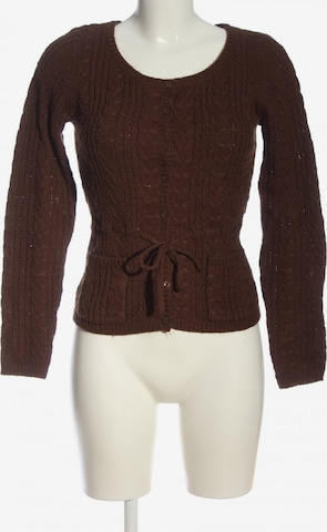H&M Sweater & Cardigan in S in Brown: front