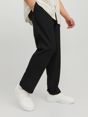 Jack & Jones Plus Regular Trousers 'Marco' in Black: front