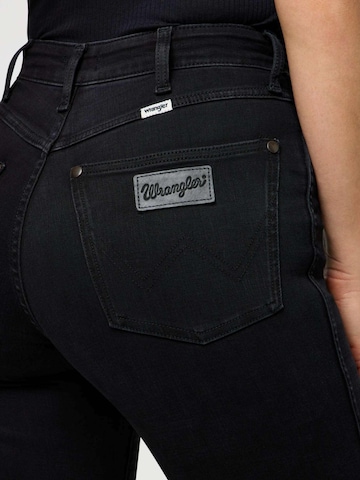 WRANGLER Regular Jeans 'Straight' in Black: front