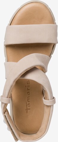 TAMARIS Sandale in Beige