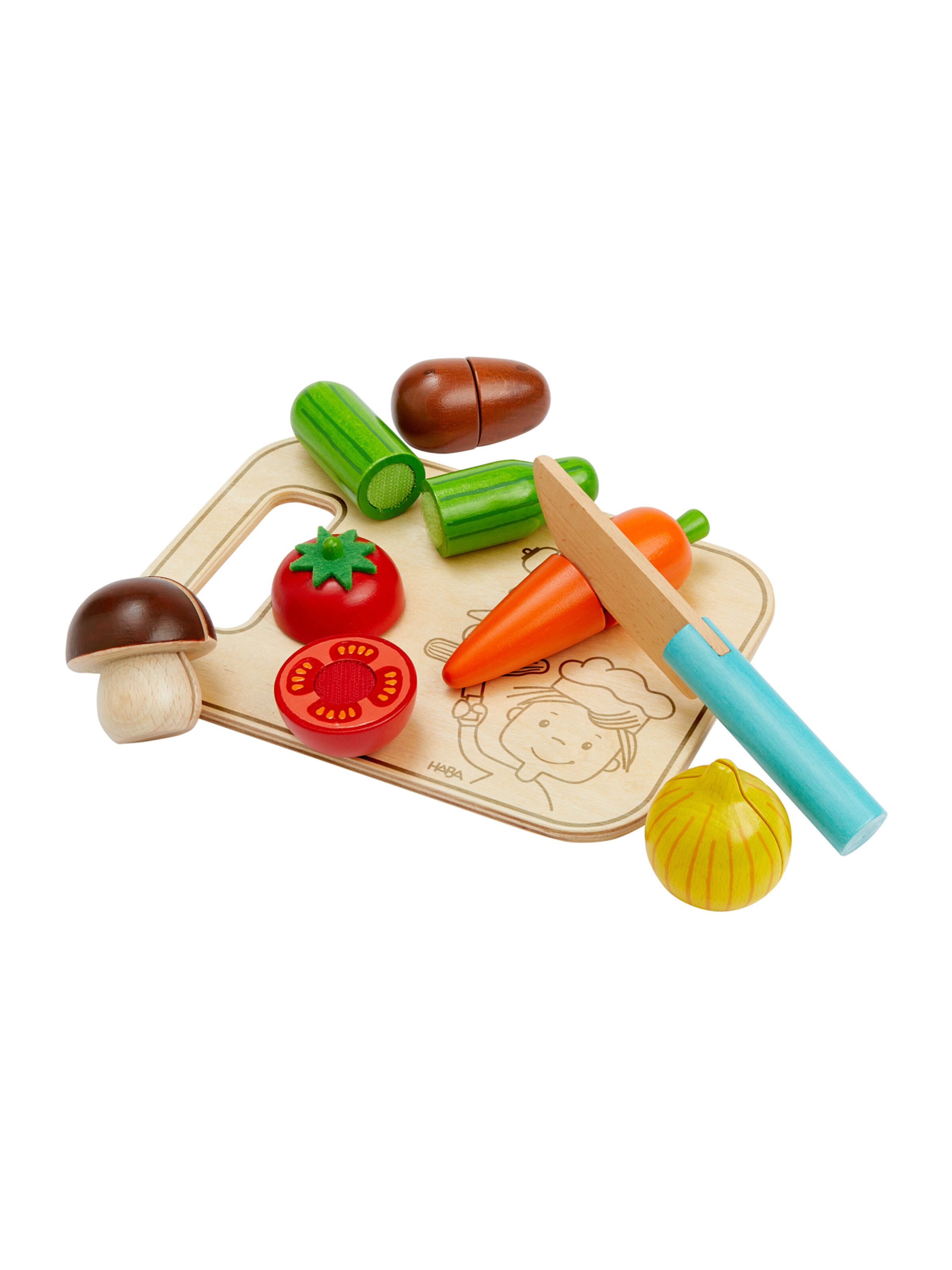 HABA Spiel ' Creative Play - Gemüse ' in Mischfarben: Vorderseite